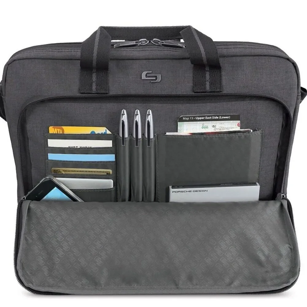 Solo ASTOR SLIM BRIEF Briefcase for 15.6